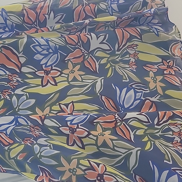 Nine West Cold Shoulder Print Mini Dress - Picture 5 of 8